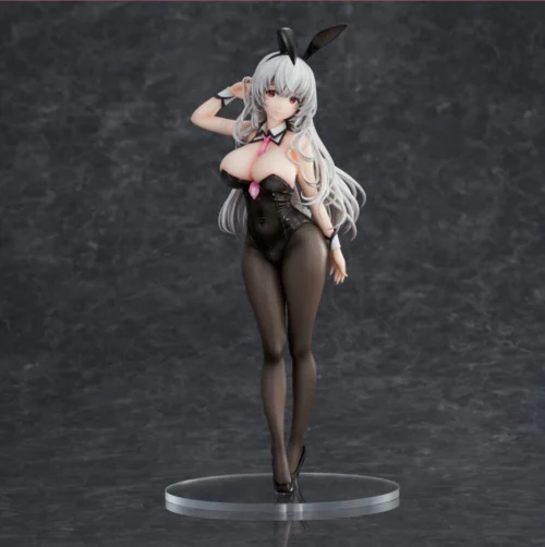 White-Haired Bunny Girl Ver. Io Haori - Original Design Official Statue - Union Creative