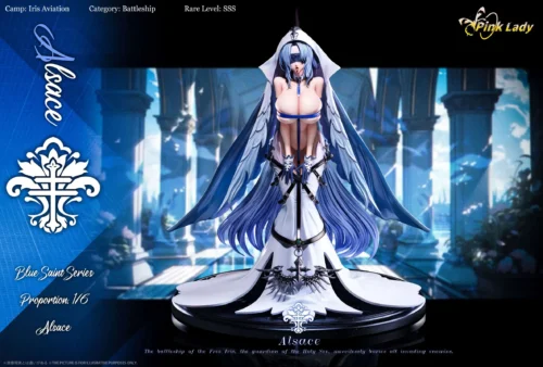 1/4 Scale FFNF Alsace - Azur Lane Resin Statue - Pink Lady Studio