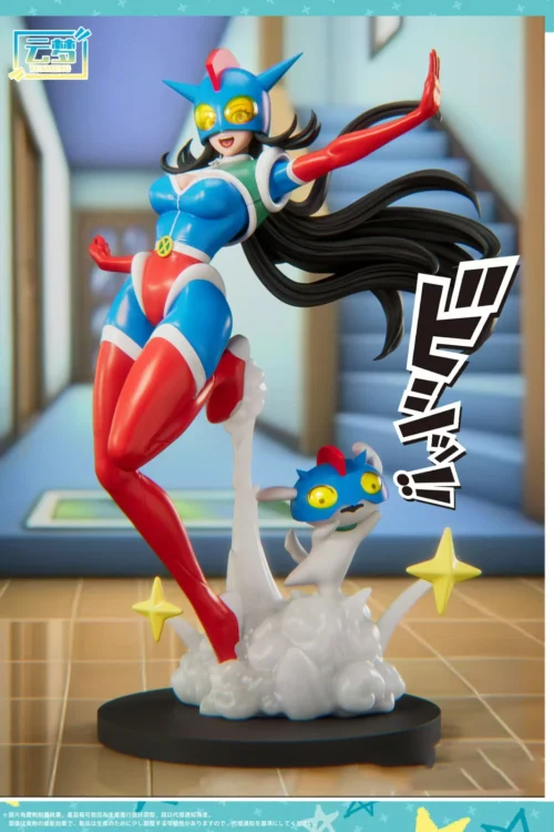 1/6 Scale Sexy Action Kamen - Crayon Shin-chan Resin Statue - Yun Meng Studio