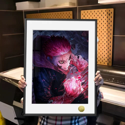 A3 & 4K Size The Tiger of West Junior High Yuji Itadori Decorative Painting - Jujutsu Kaisen Decoration Painting - HuangGua Studio