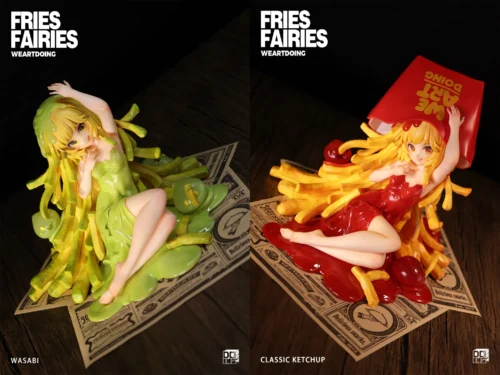 Sleeping Beauty Fries Fairies - Original Design Resin Statue - WeArtDoing