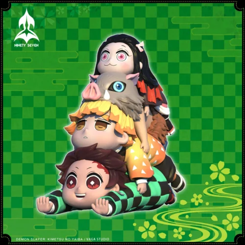 Protagonist Jenga - Demon Slayer: Kimetsu No Yaiba Resin Statue - NINETY SEVEN Studio