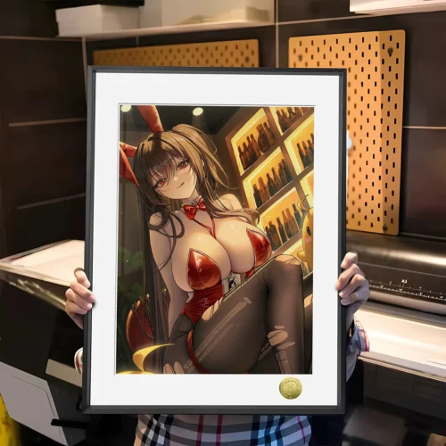 A3 & 4K Size Fun on the Baize Ver. IJN Taihou 2.0 Decorative Painting - Azur Lane Decoration Painting - HuangGua Studio