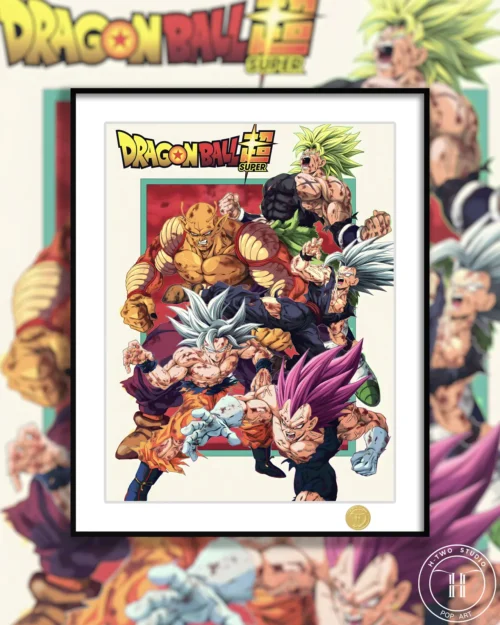 The Strongest Warriors Decorative Painting - Dragon Ball - H-TWO Studio