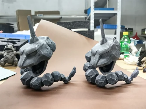 1/20 & 1/15 Scale World Zukan Onix - Pokemon Resin Statue - WindMill Studio