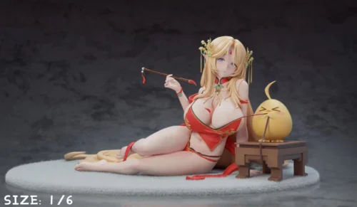 1/6 Scale Moonlit Night's Spring Vista Ver. FFNF Brest - Azur Lane Statue - Blink Studio
