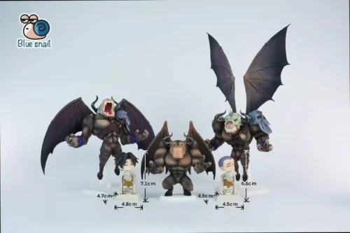 Crimson Balrog Set - MapleStory Resin Statue - Blue Snail Studio