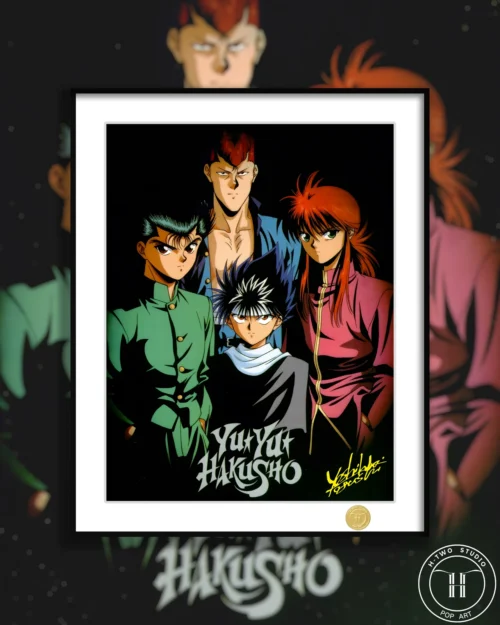 Team Urameshi Decorative Painting - YuYu Hakusho - H-TWO Studio