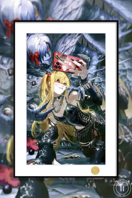 Misa Amane Decorative Painting - Death Note - H-TWO Studio