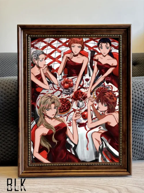 Blood Feast Decorative Painting - Detective Conan - BLK Studio