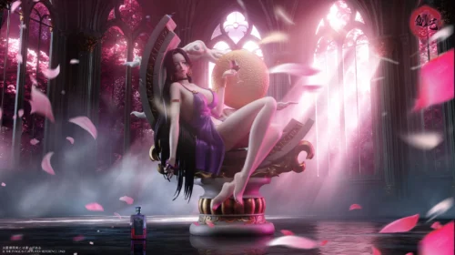 1/6 Scale Tipsy Boa Hancock - ONE PIECE Resin Statue - ChuangYi Studio