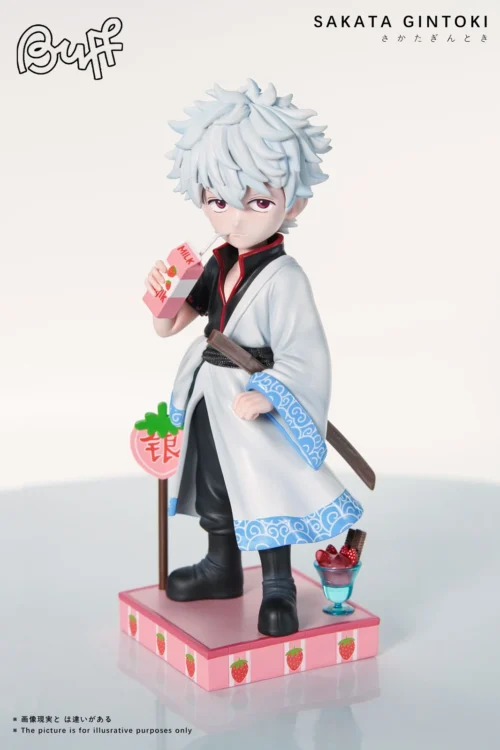 Chibi Ver. Strawberry Gintoki Sakata - GINTAMA Resin Statue - BUFF Studio