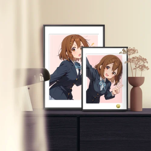 Cute Yui Hirasawa Decorative Painting - K-On! Decoration Painting - HuangGua Studio