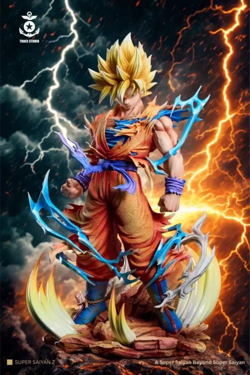 1/6 Scale Super Saiyan 2 Son Goku - Dragon Ball Resin Statue - TRACE Studio