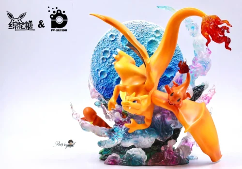 1/20 Scale World Zukan Original Colour Ver. Charizard - Pokemon Resin Statue - MianHuaTang Studio