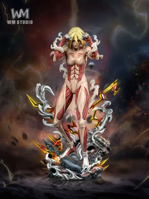 Female Titan Annie Leonhart - Attack On Titan Resin Statue - WM Studios