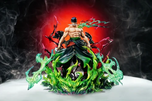 King of Hell Roronoa Zoro - ONE PIECE Resin Statue - SY-Studio