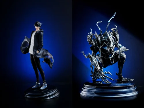 1/7 Scale Seong Jin-woo & Ant King Beru - Solo Leveling Resin Statue - Four Horsemen Studios