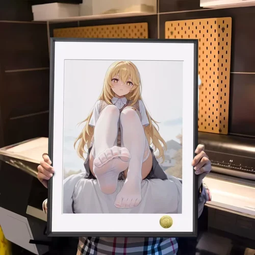 A3 & 4K Size Shokuhou Misaki Decorative Painting - A Certain Scientific Railgun Decoration Painting - HuangGua Studio