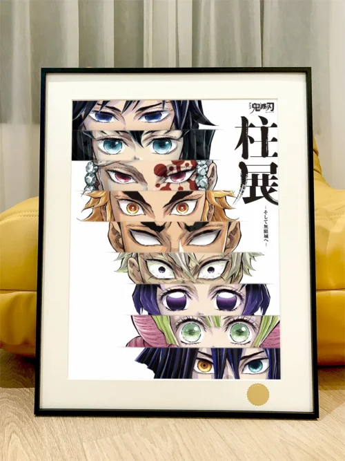Nine Hashira Decorative Painting - Demon Slayer: Kimetsu No Yaiba - Xingkong Studio