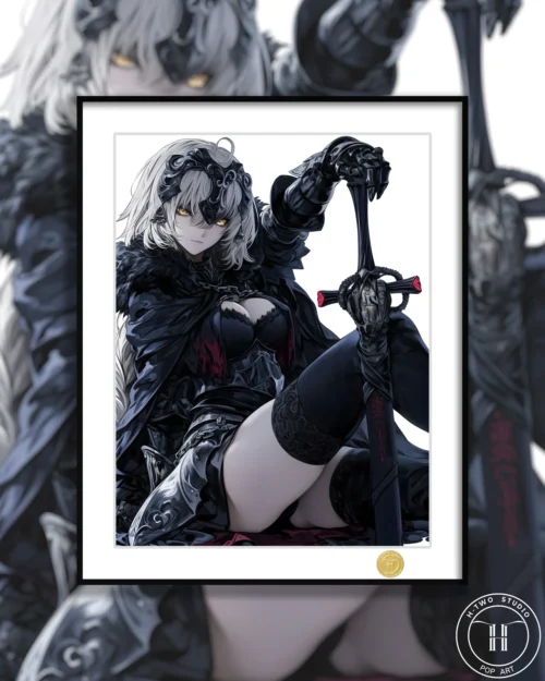 Jeanne d'Arc Alter Decorative Painting - Fate/Grand Order - H-TWO Studio