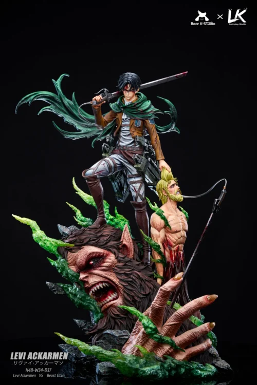 Levi Ackerman - Attack On Titan Resin Statue - Bear K Studio