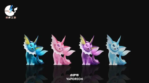 1/20 Scale World Zukan Vaporeon - Pokemon Resin Statue - LingXiGongFang Studio