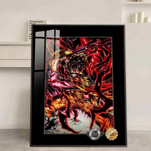 Power Pose Gol D. Roger Decorative Painting - ONE PIECE Decorative Painting - JuZi Studio