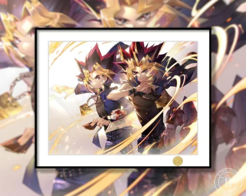 Yugi Muto & Yami Yugi Decorative Painting - Duel Monsters/ Yu-Gi-Oh! - H-TWO Studio