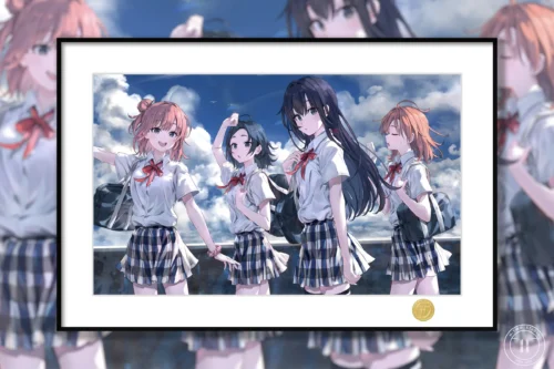 Girl Group Decorative Painting - My Youth Romantic Comedy Is Wrong, As I Expected - H-TWO Studio
