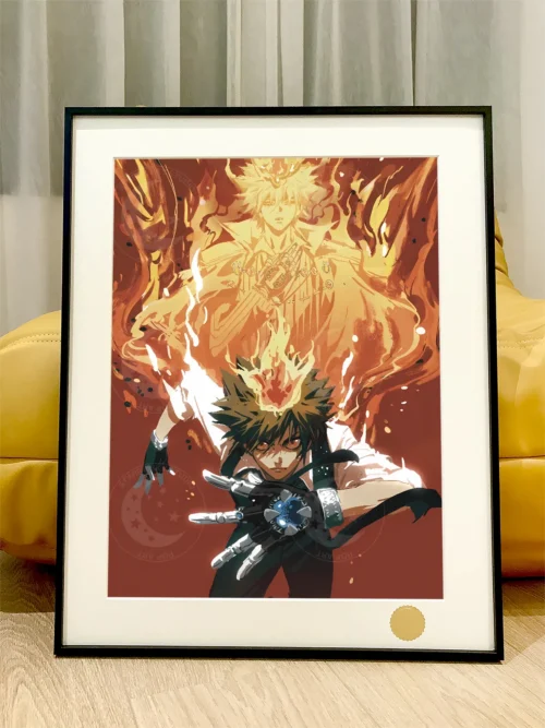 Tsunayoshi Sawada & Giotto Decorative Painting - HITMAN REBORN! - Xingkong Studio