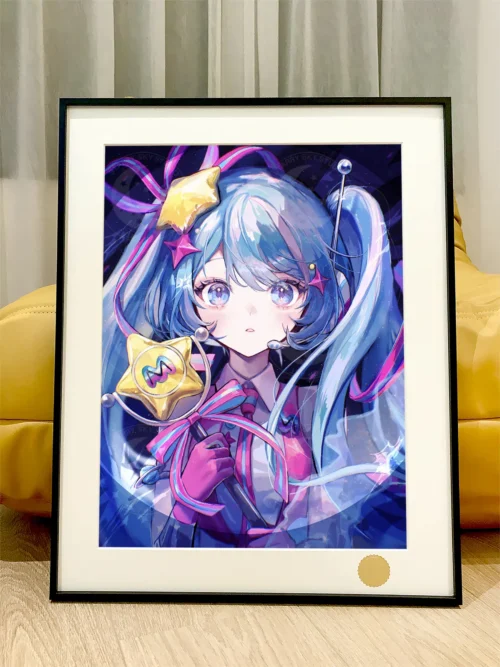 Colourful Ver. Hatsune Miku Decorative Painting - VOCALOID - Xingkong Studio