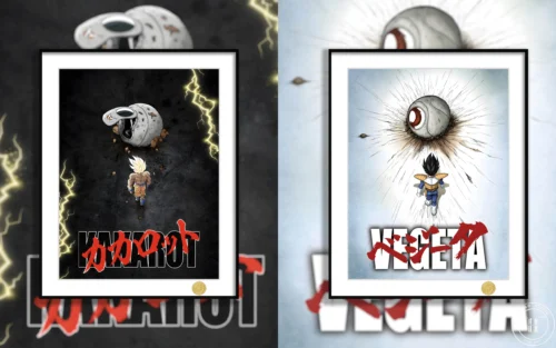 Dragon Ball x Akira Decorative Painting - Dragon Ball Akira - H-TWO Studio