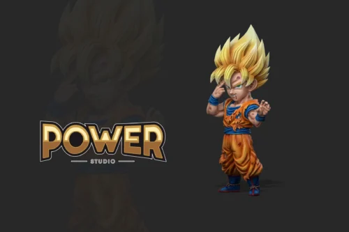 Teleport Son Goku - Dragon Ball Statue - Power Studio