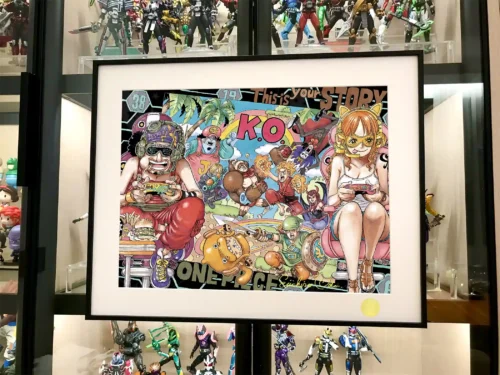 Gaming Straw Hat Crew Decorative Painting - ONE PIECE - Xingkong Studio