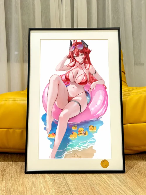 Red Hood Decorative Painting - Goddess of Victory: Nikke - Xingkong Studio
