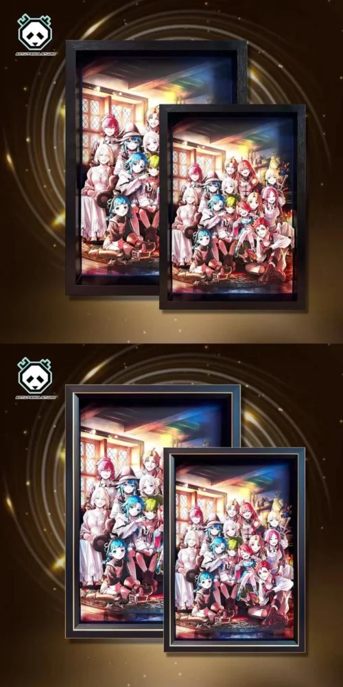 3D Decorative Paint of All Characters of Mushoku Tensei - Mushoku Tensei: Jobless Reincarnation Decorative Painting - AoTu Panda Studio