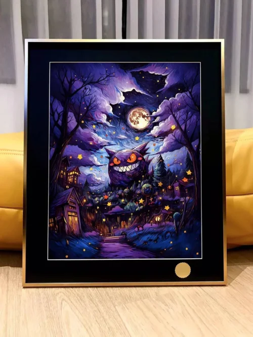 Halloween Festival Gengar Decorative Painting - Pokemon - Xingkong Studio