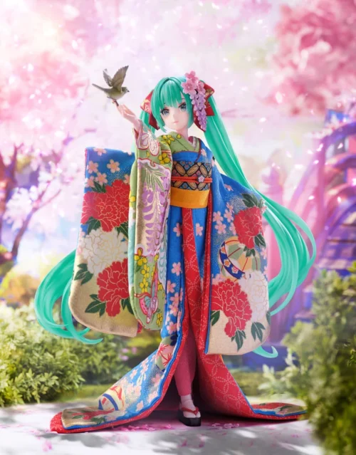 1/4 Scale Japanese Doll Ver. Hatsune Miku - VOCALOID Official Statue - F:NEX