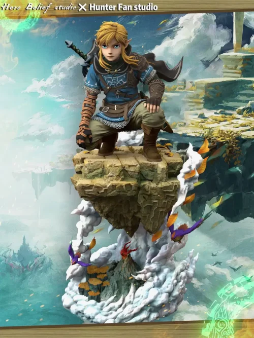 1/6 & 1/4 Scale Link with LED - The Legend of Zelda: Tears of the Kingdom Resin Statue - Hero Belief Studios