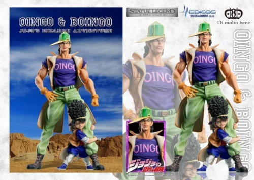 Statue Legend Series Oingo & Boingo - JoJo's Bizarre Adventure: Stardust Crusaders Official Statue - Medicos