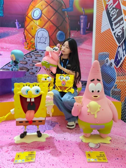 Licensed Characters of SpongeBob SquarePant - SpongeBob SquarePant Resin Statue - Justice Intentions Studio