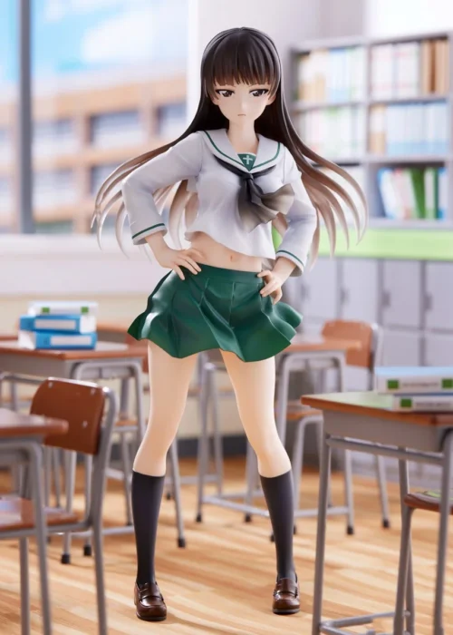 Dream Tech Series Shiho Nishizumi - Girls und Panzer Official Statue - WAVE Studios