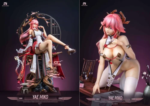 1/4 Scale Yae Miko - Genshin Impact Resin Statue - RO Studio