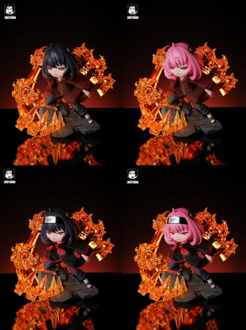 Itachi Uchiha Cosplay Anya Forger 2.0 - Naruto SPY X FAMILY Resin Statue - ZhengHuo Studio
