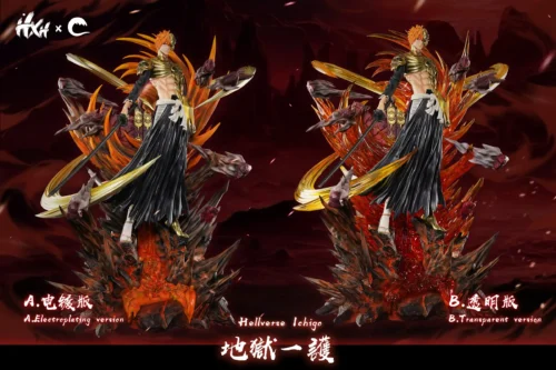 1/5 Scale Hell Ichigo Kurosaki - Bleach Resin Statue - HXHENG Studio