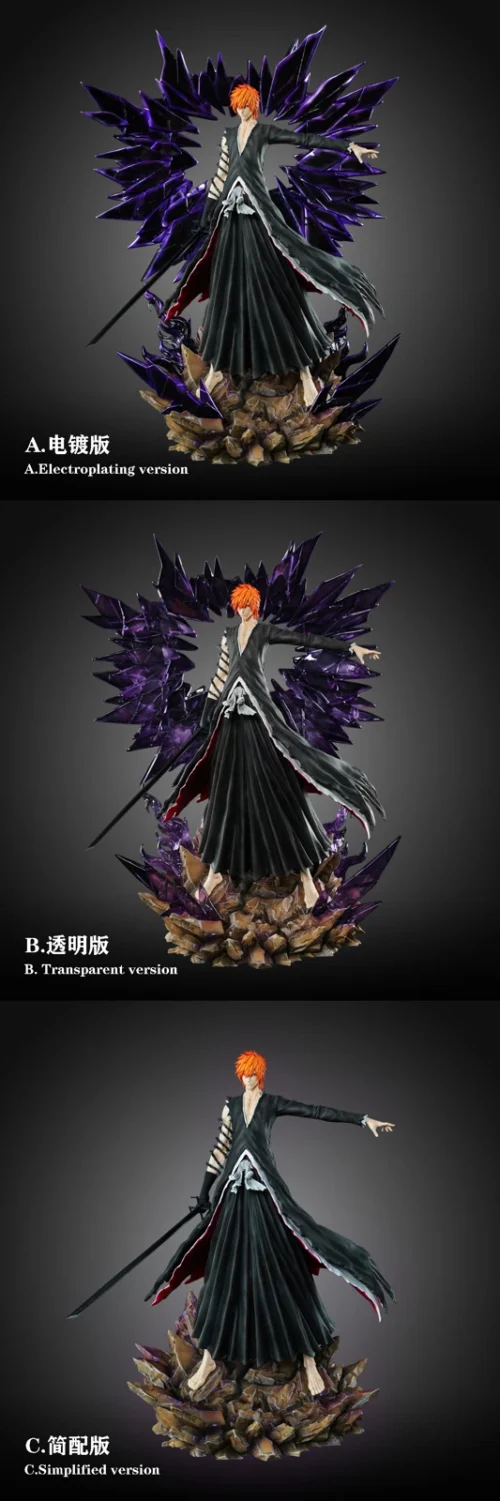 1/6 Scale Chain Ichigo Kurosaki - Bleach Resin Statue - HXHENG Studio