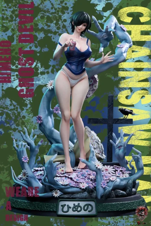 Standing Series 004 Ghost Devil Himeno - Chainsaw Man Resin Statue - Weare A Design Studio