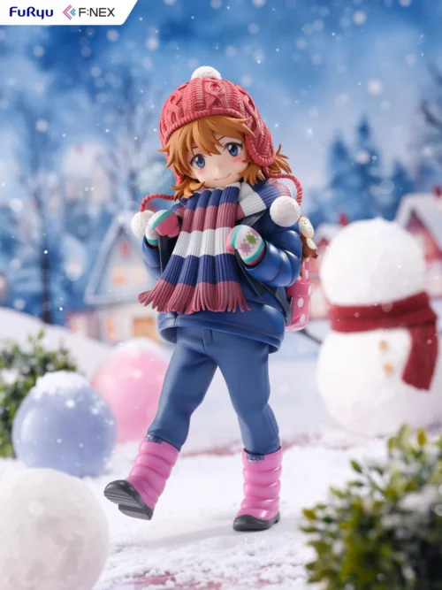 1/6 Scale Childhood Winter Cloth Ver. Asuka Langley Soryu - (EVA) Neon Genesis EVAngelion Official Statue - F:NEX
