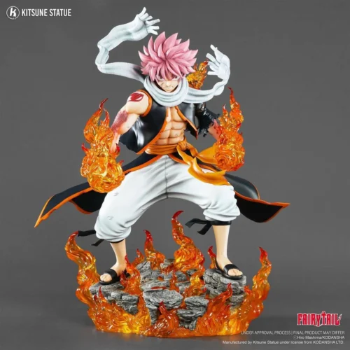 1/4 Scale Licensed Natsu Dragneel - Fairy Tail Resin Statue - Kitsune Statue